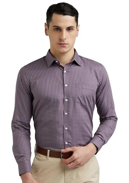 Van Heusen Men's Solid Slim Fit Shirt