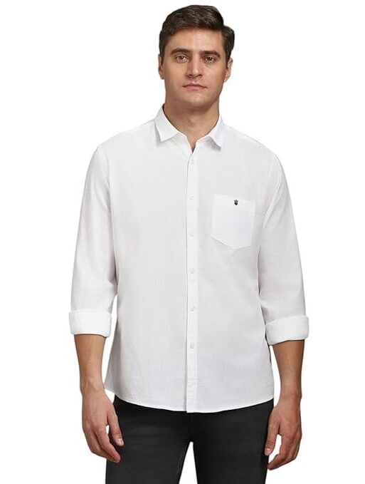 Louis Philippe Men's Slim Shirt