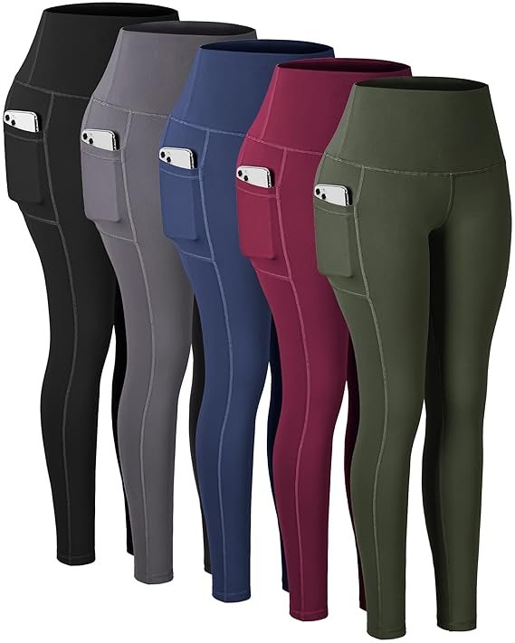 CHRLEISURE Workout Leggings for Women - High Waisted Leggings with Scrunch Butt, Push Up, V Shape Waist Leggings