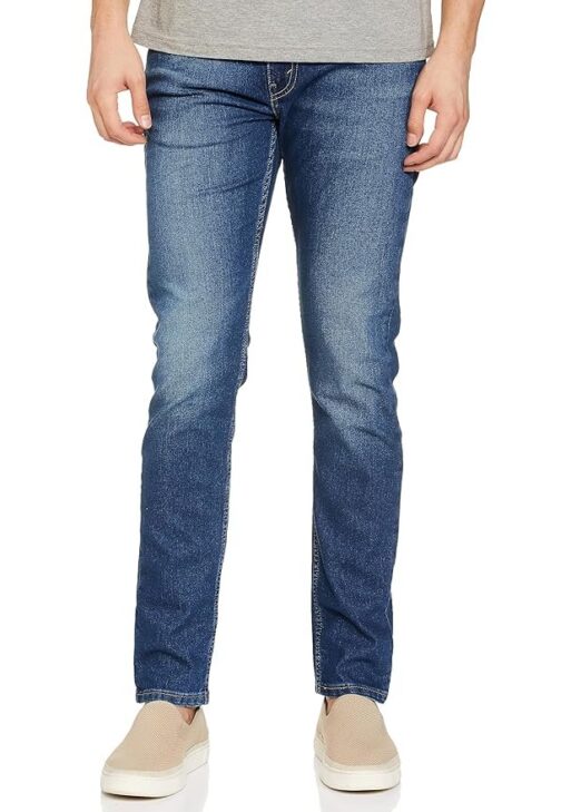 Levi's Men's 512 Slim Tapered Fit Mid Rise Blue Jeans