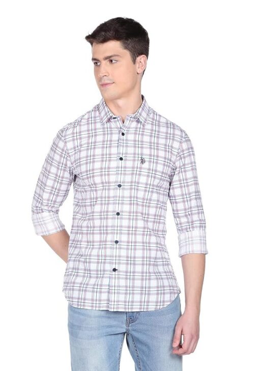 U.S. POLO ASSN. Men's Cotton Regular Fit Shirt