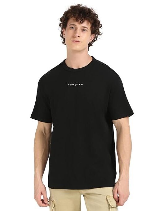 Tommy Hilfiger Men's Letter Print Relaxed Fit T-Shirt