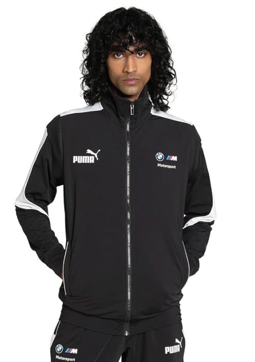 Puma Polyester Men's Standard Length A-Line Coat