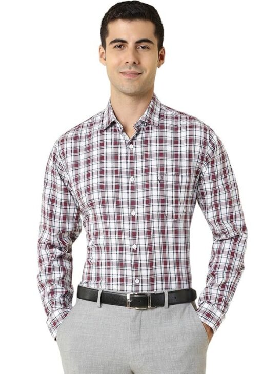 Allen Solly Men's Small Checks Casual Shirt