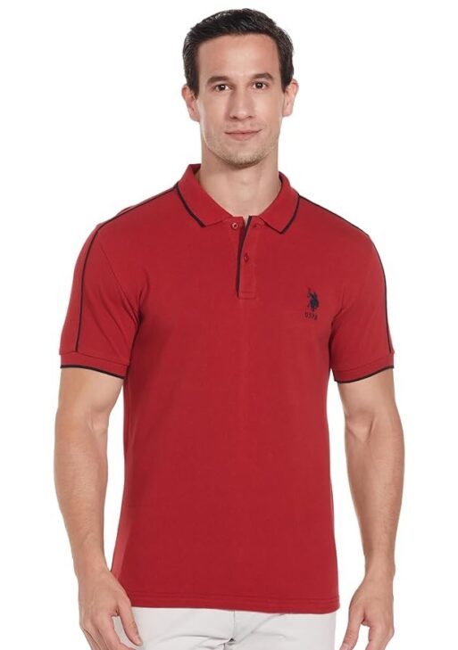 U. S. POLO ASSN. Men's Solid Slim Fit Polo Shirt