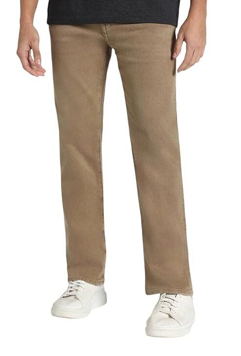 American Eagle Men Brown EasyFlex Original Bootcut Jean